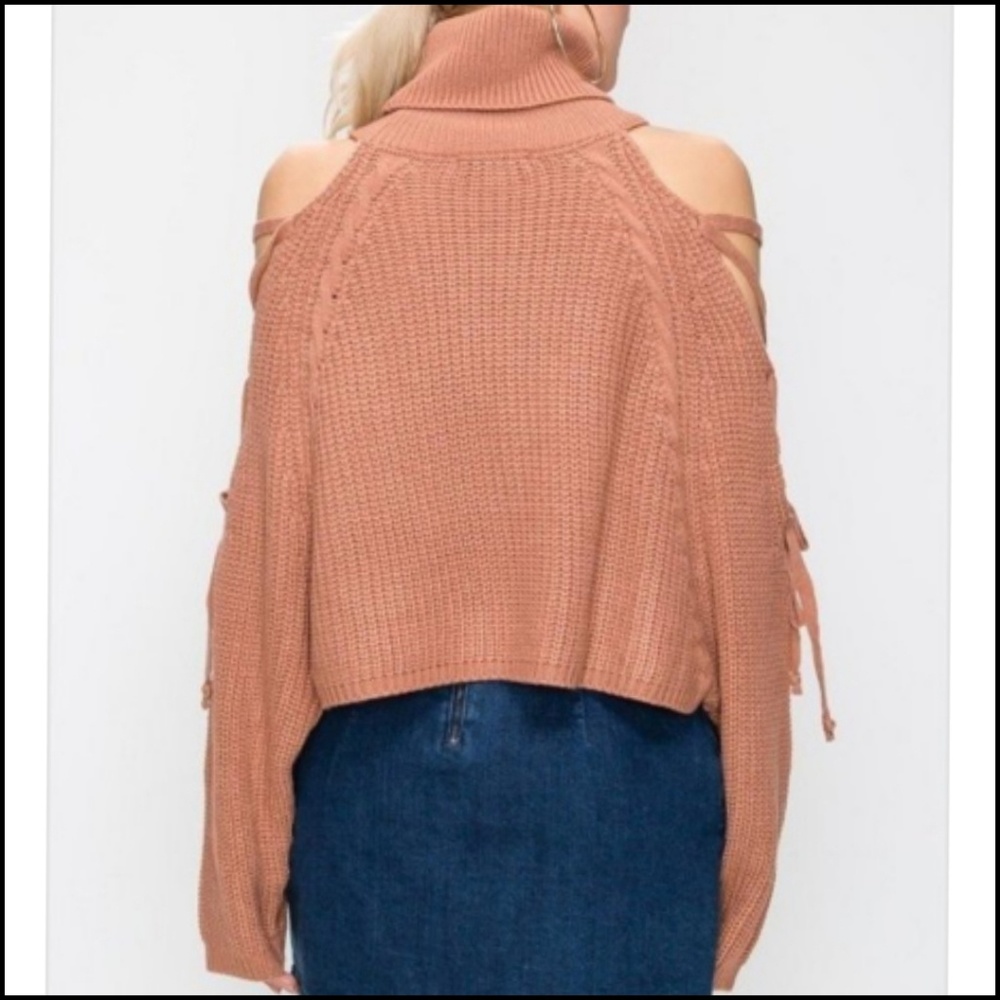 🍁PULL OVER TURTLE NECK SWEATER - Picture 4 of 4